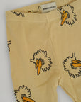 Gula leggings från Bobo Choses i modell Birdie All Over..3