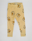 Gula leggings från Bobo Choses i modell Birdie All Over.