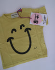 Gul T-shirt från Bobo Choses i modell Big Smile.4