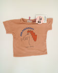 .Puderrosa T-shirt från Bobo Choses i modell Fetching Horse.3